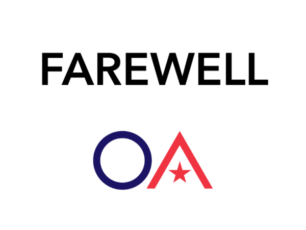Farewell, OA / Washington’s Vision